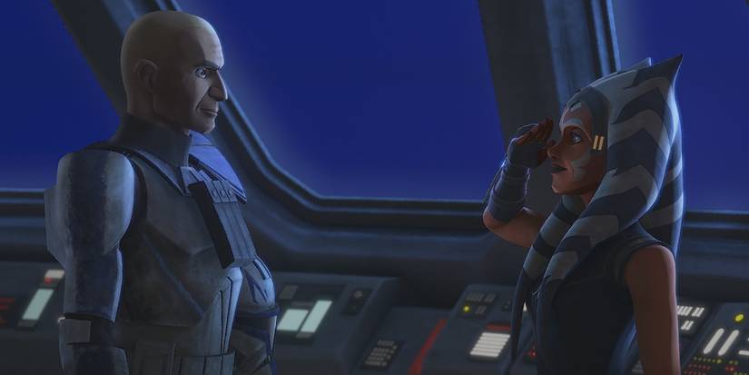 Ahsoka and Rex Clone Wars Ship