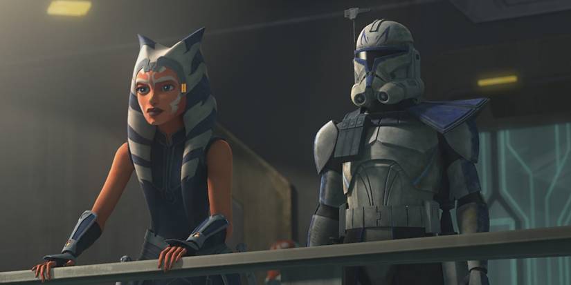 Ahsoka and Rex Clone Wars