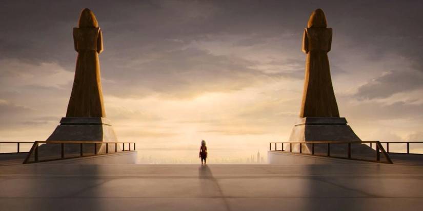 Ahsoka leaves the jedi