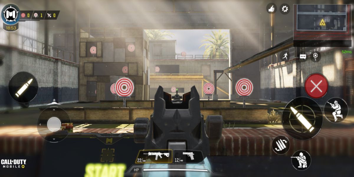 Aiming down the sights in cod_ mobile