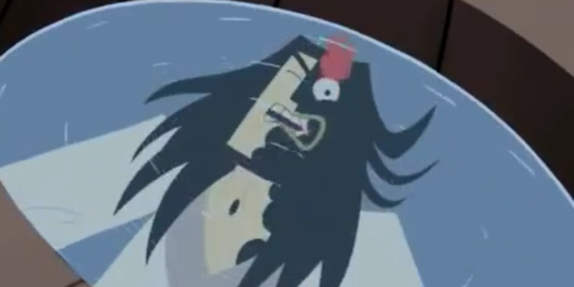 Aku infects Jack in Samurai Jack