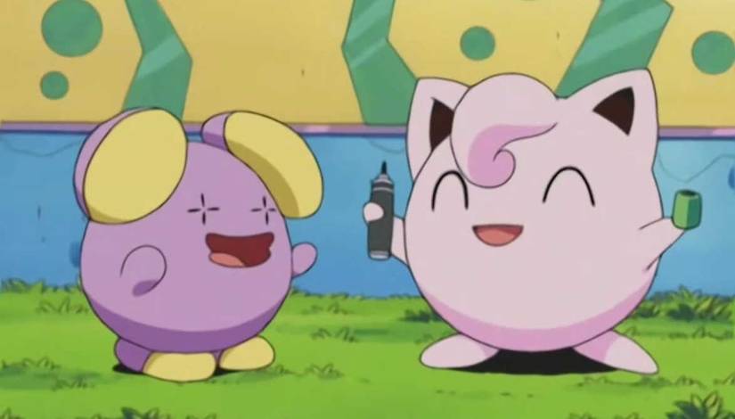 Whismur Pokemon Anime Jigglypuff