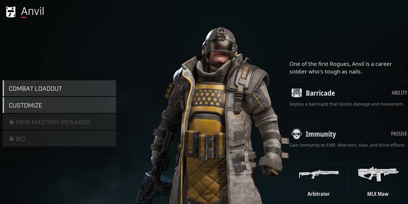 Anvil - Rogue Company Best Beginner Agents