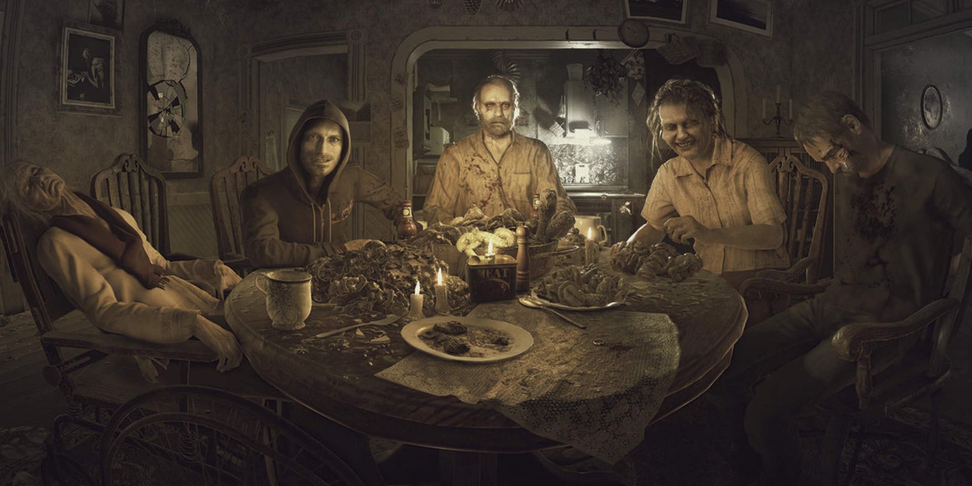 The Baker Family From Resident Evil 7