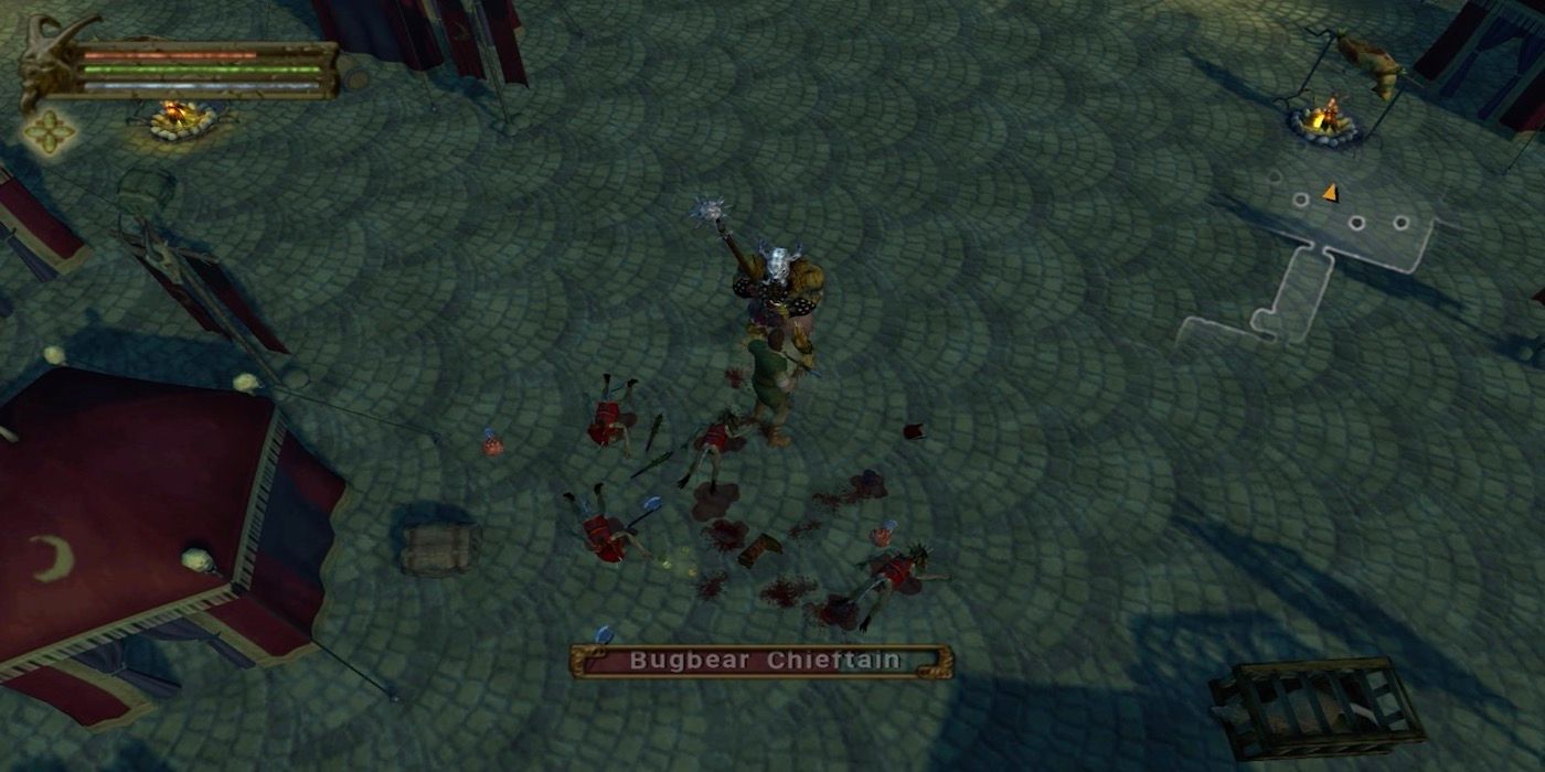 Baldur's Gate Dark Alliance gameplay screenshot
