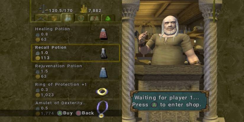 Baldur's Gate Dark Alliance gameplay screenshot