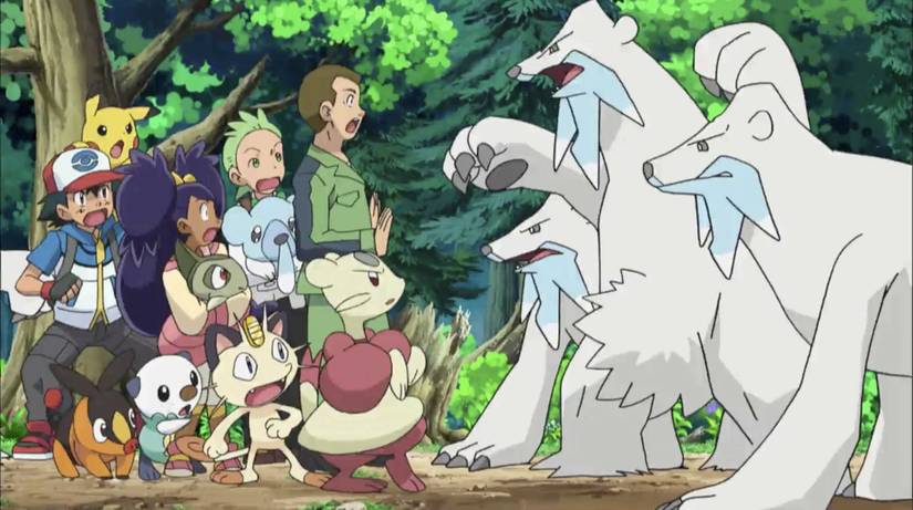 Beartic Pokemon Anime Unova Ash