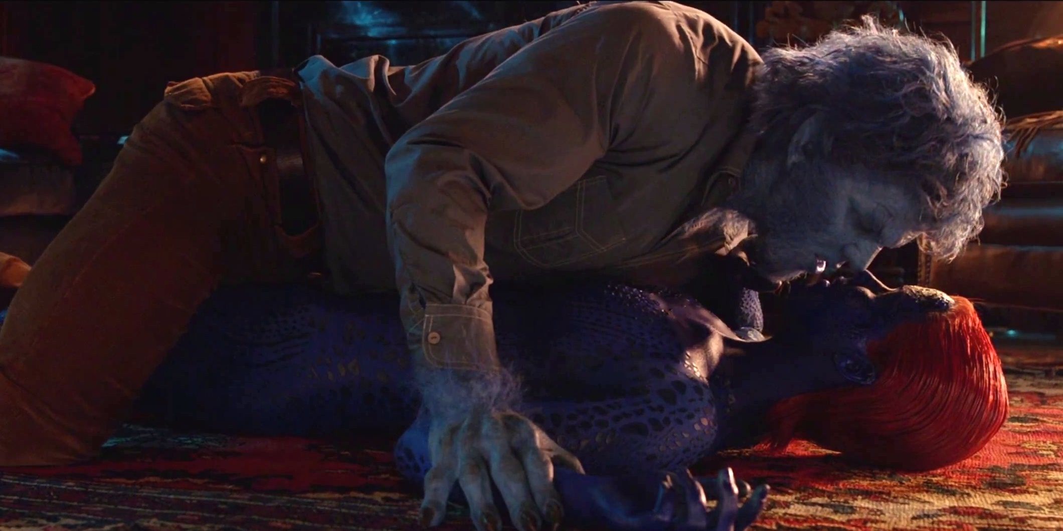 Beast and Mystique reconnect in X-Men: Days of Future Past
