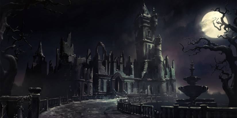 Belmont Manor and Hold, screenshot, Castlevania on Netflix