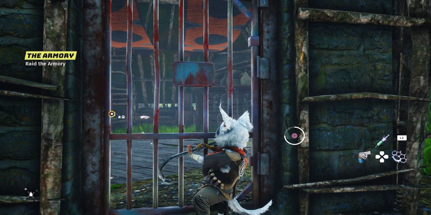 A Biomutant gameplay screenshot