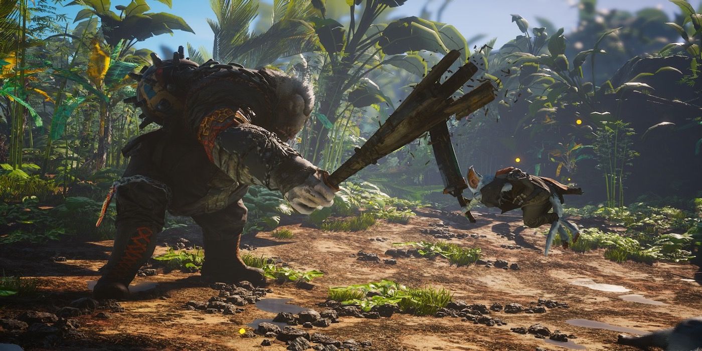 A Biomutant gameplay screenshot