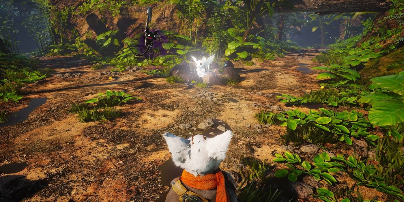 A Biomutant gameplay screenshot