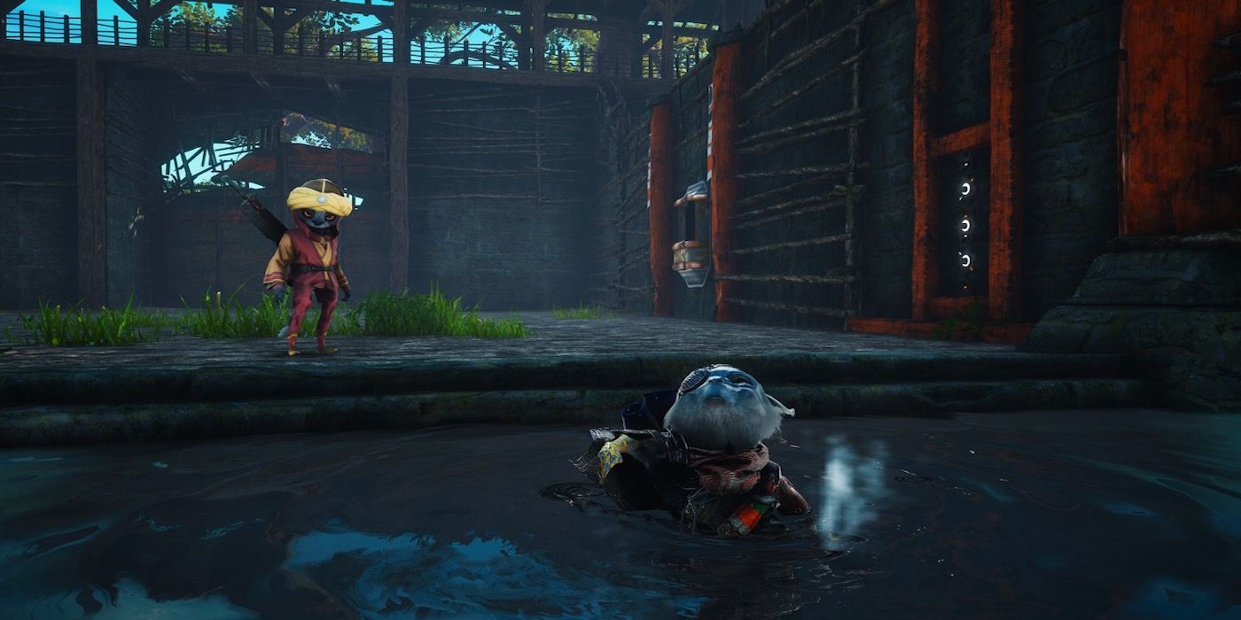 A Biomutant gameplay screenshot