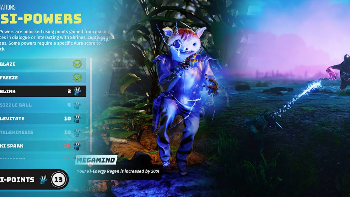 Biomutant Psi Powers