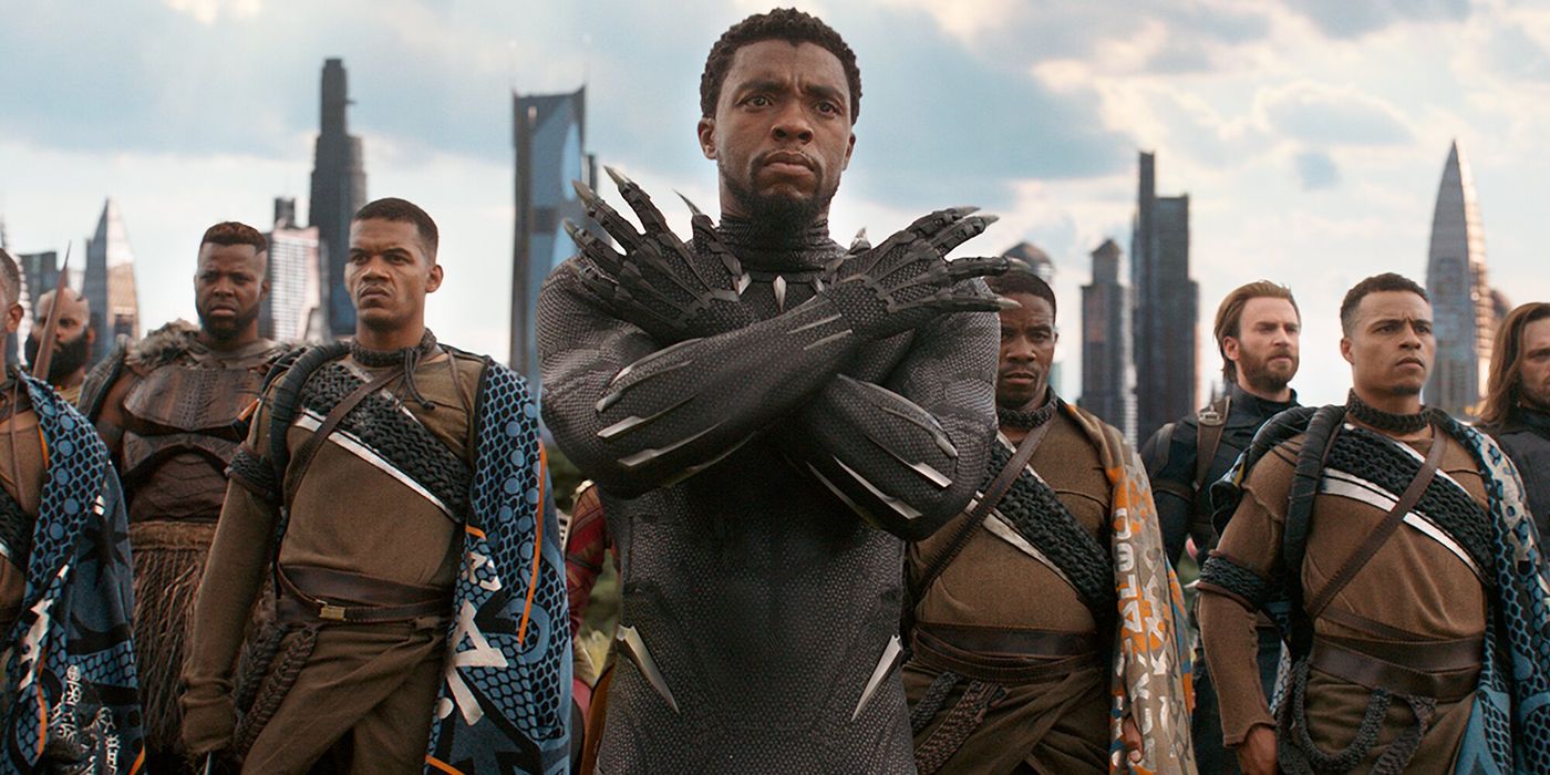 Black Panther Wakanda Forever scene