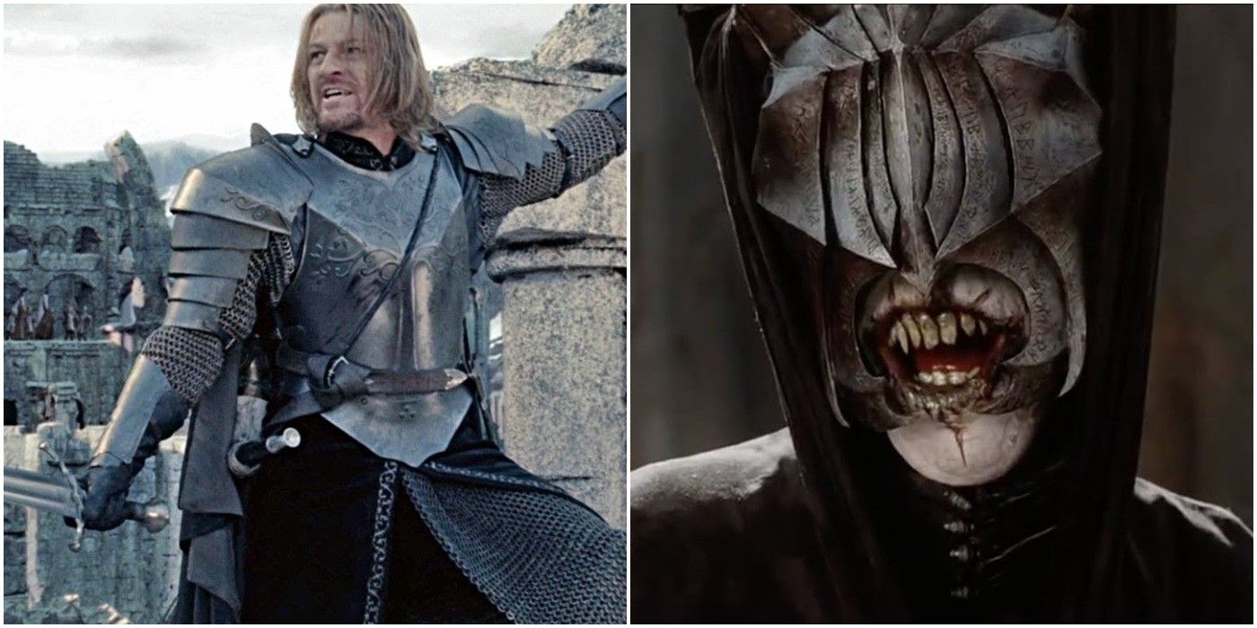 Boromir and the Mouth of Sauron