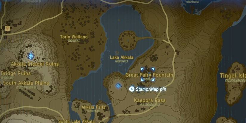 Breath of the Wild Lake Akkala