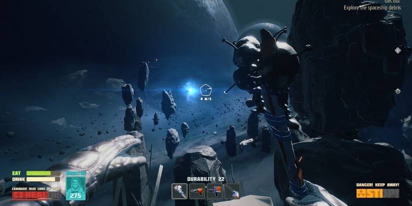 Players should carry multiple scrappers in breathedge