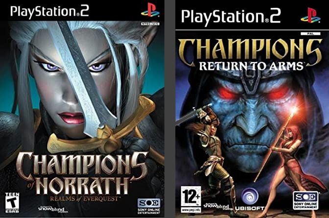 PS2 Champions of Norrath Realms Everquest Return to Arms