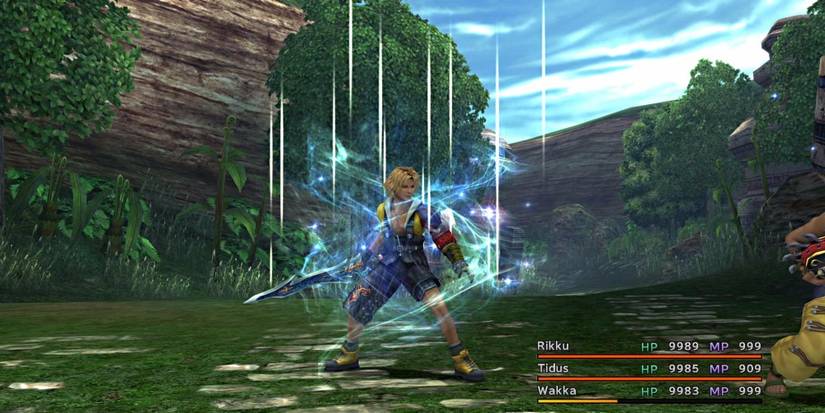 Final Fantasy 10 Tidus With Cheer Effects