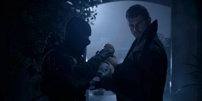 Chris kidnapping Rose - Events Happening Between RE 7 And RE 8