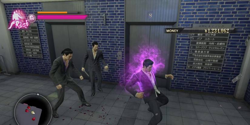 Combat in Yakuza 0