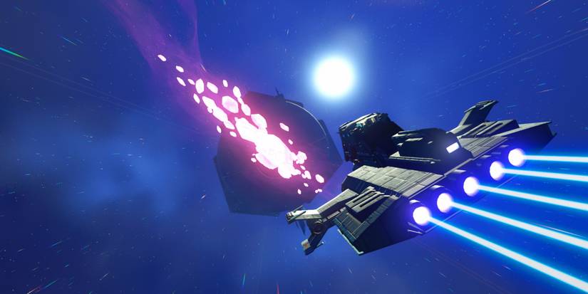 Condensed Stellar Ice No Man's Sky