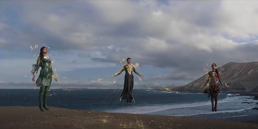 Cosmic energy trio Eternals