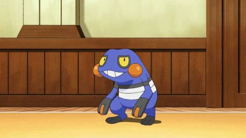 Pokemon Anime Croagunk