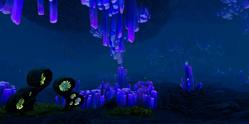 Crystal Caves Biome
