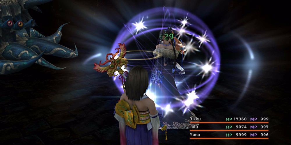 Final Fantasy 10 Yuna Casting Curaga