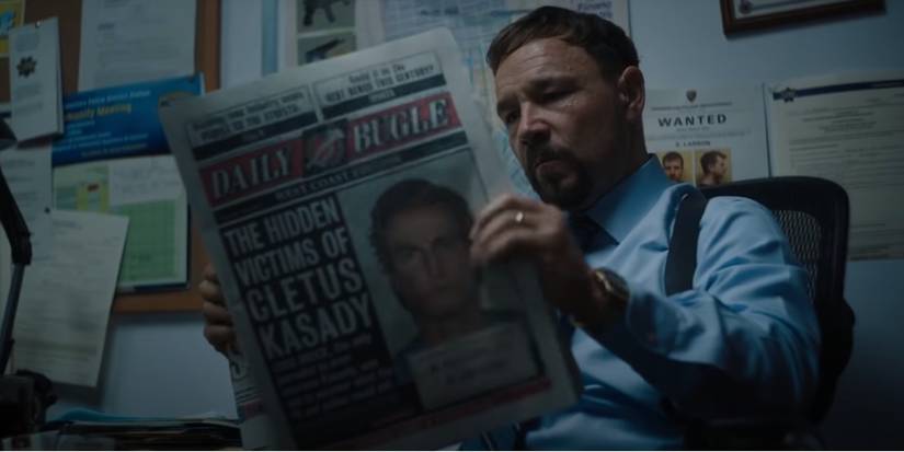 Mulligan Reading The Daily Bugle