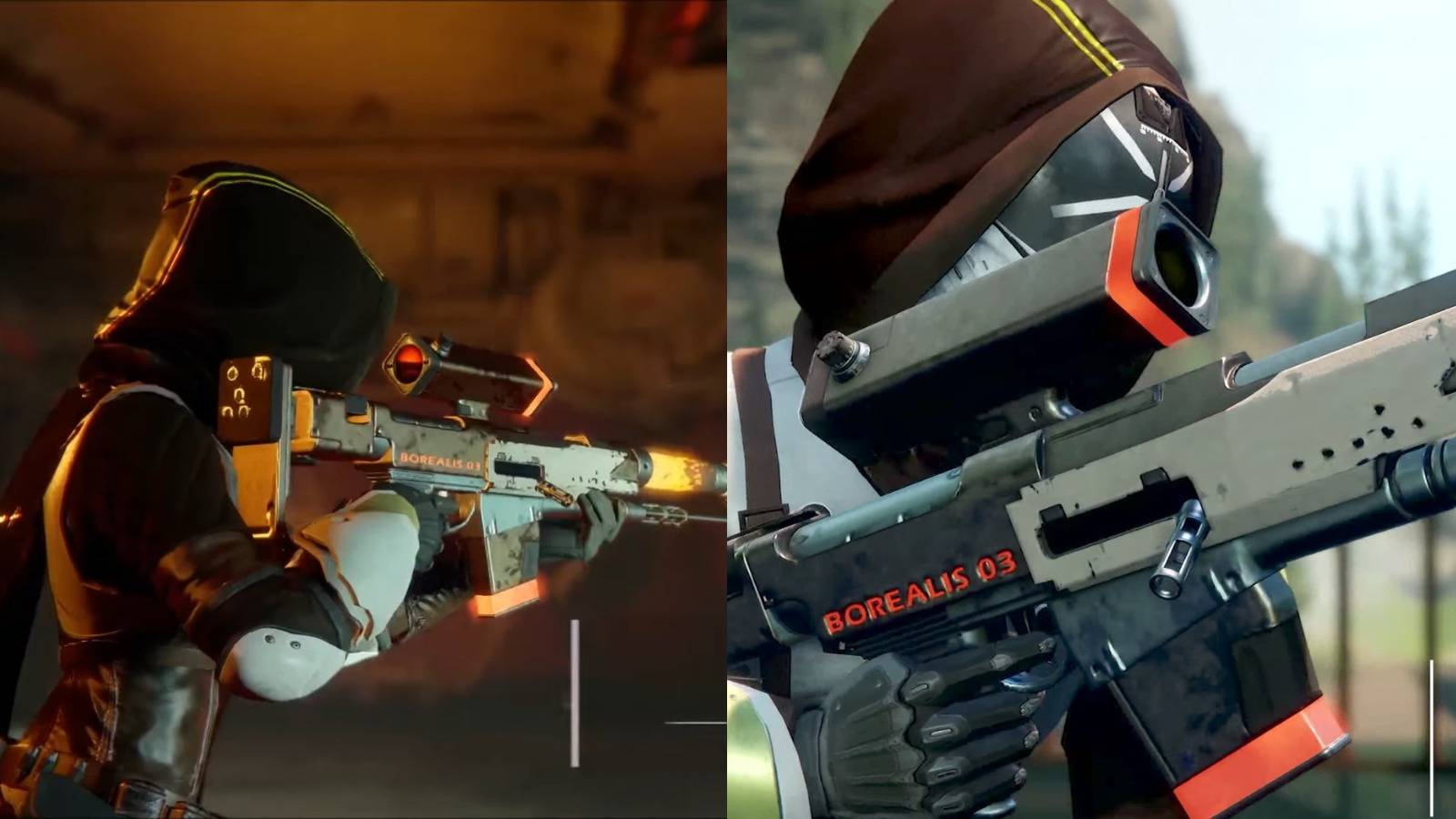 Destiny 2 Guardians Holding Borealis