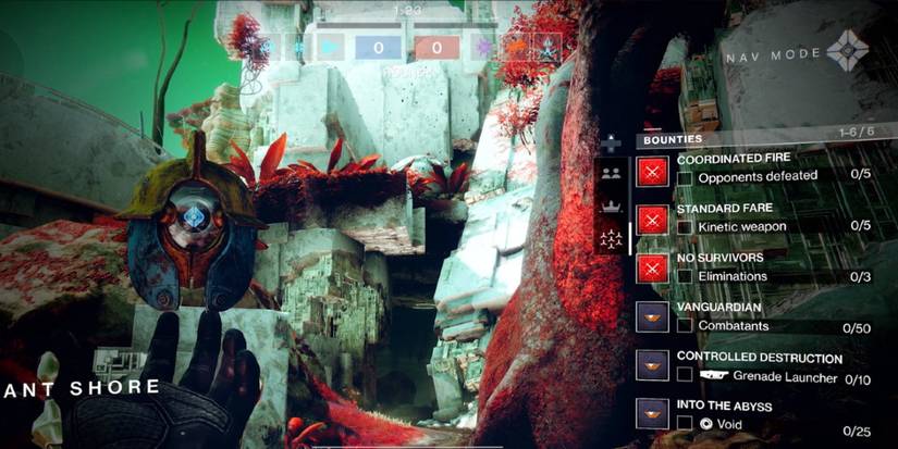 Destiny 2 Season 14 Nav Menu
