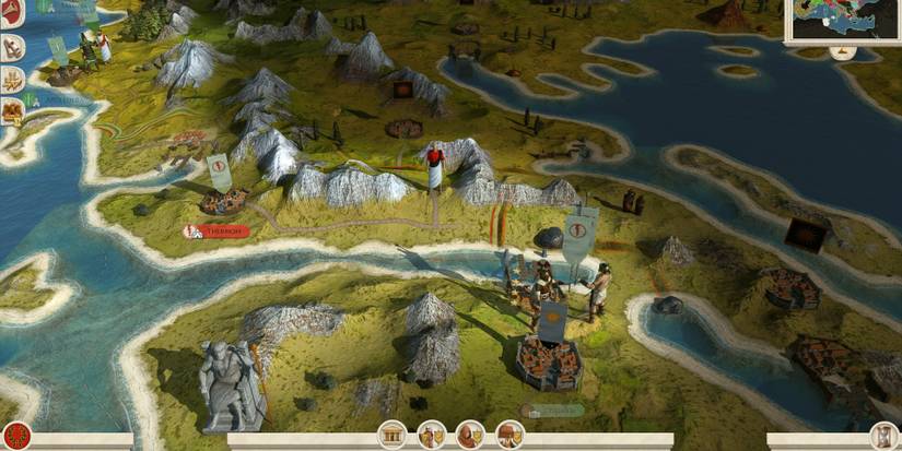 Diplomat On The Campaign Map From Total War Rome Remastered