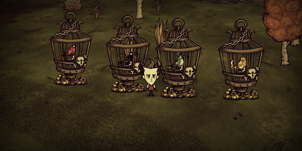 Birdcages Are Required To Gather Eggs In Don't Starve