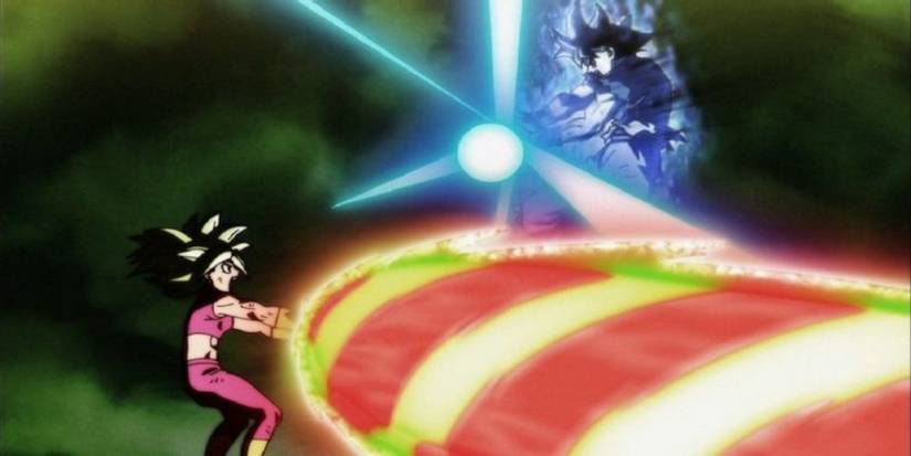 Dragon Ball Super Screenshot Of Goku Eliminating Kefla