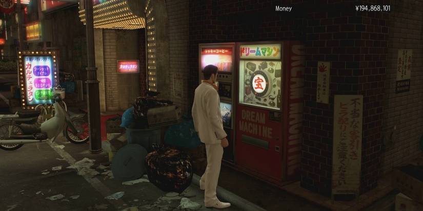 Dream Machine in Yakuza 0