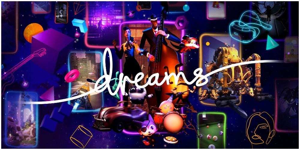Dreams PS4 Screen With Game Title