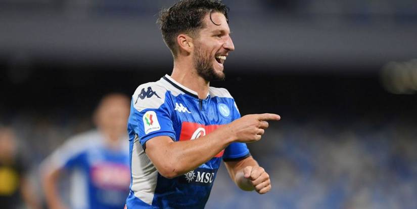 Dries Mertens After Scoring