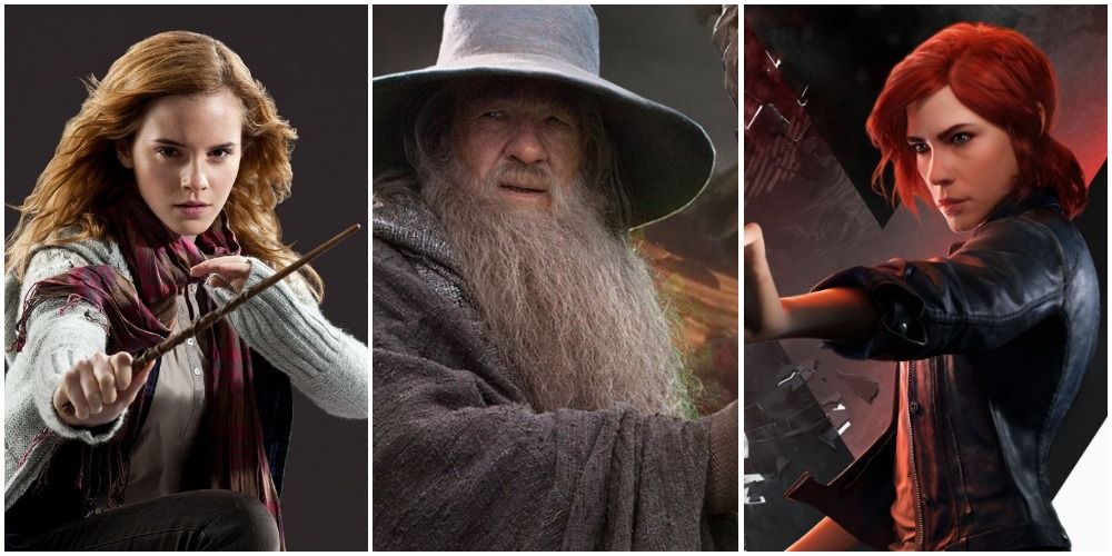 Hermione, Gandalf, and Jesse Faden