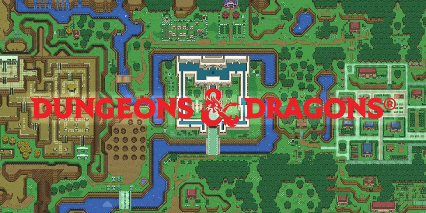 Hyrule Map Link To The Past Zelda: A Link To The Past Map Recreated For Dungeons And Dragons