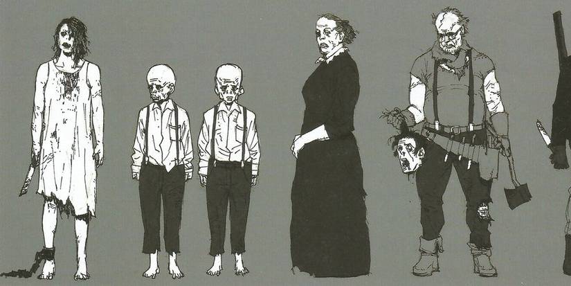 Early Enemy Designs & Cut Characters From Resident Evil 7