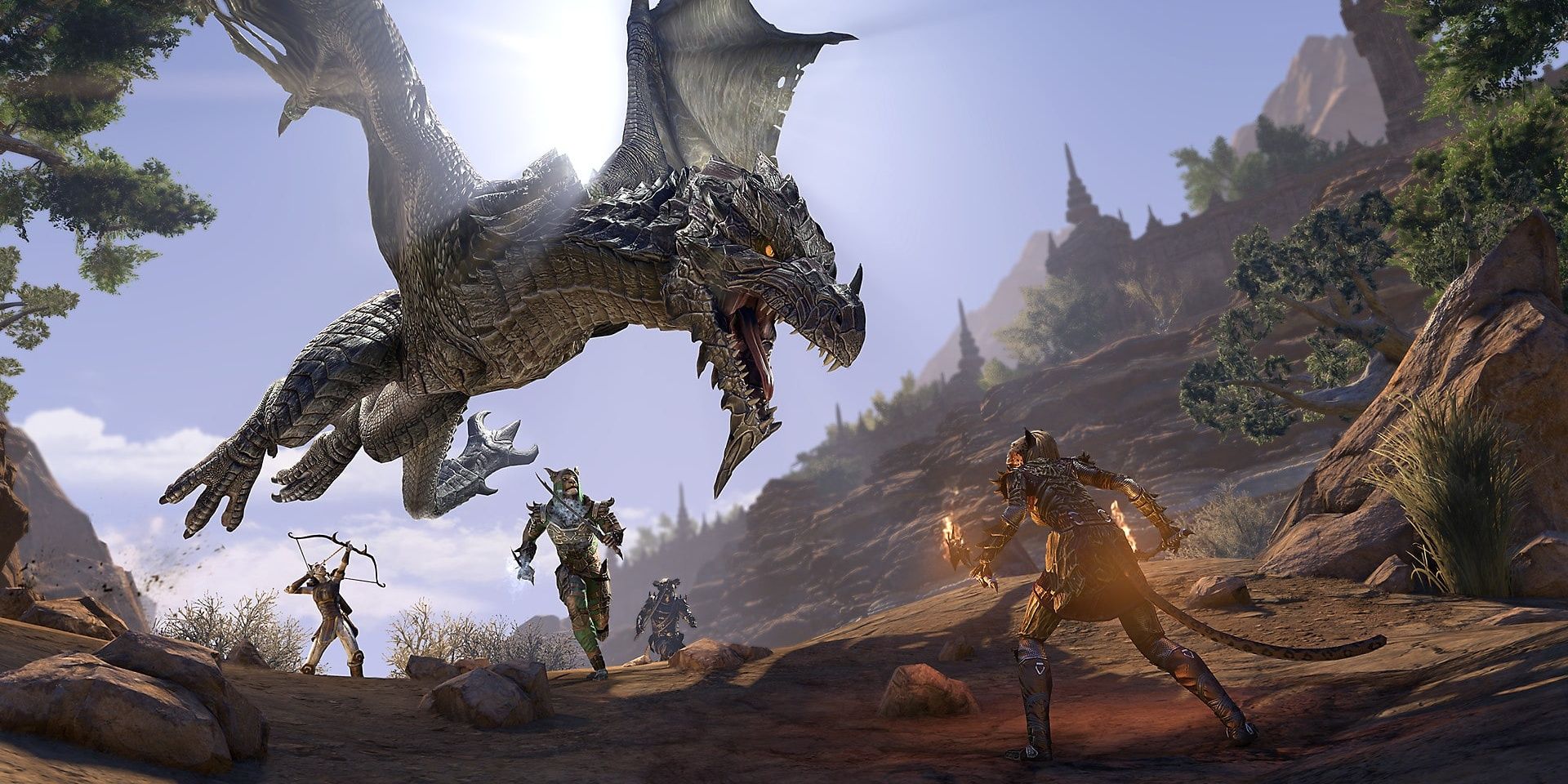 Dragon Attack From The Elder Scrolls Online
