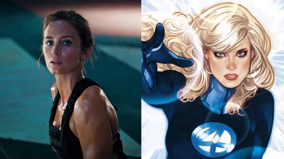 Emily Blunt Sue Storm Fantastic Four Invisible Woman Marvel Studios