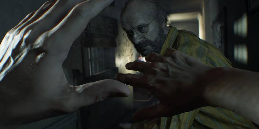 Ethan and Jack Baker fighting - Resident Evil 8 And RE 7 Connections