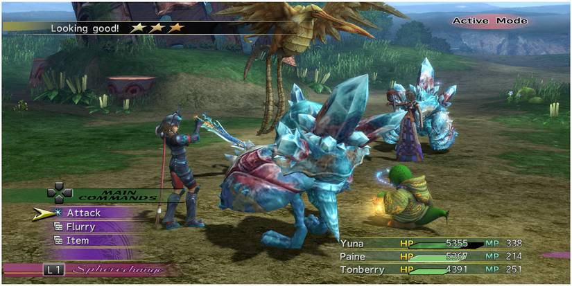 FF10-2 Battling on the Mihen Highroad