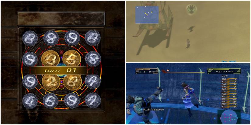 FF10-2 Sphere Break Treasure Hunting and Blitzball Minigames