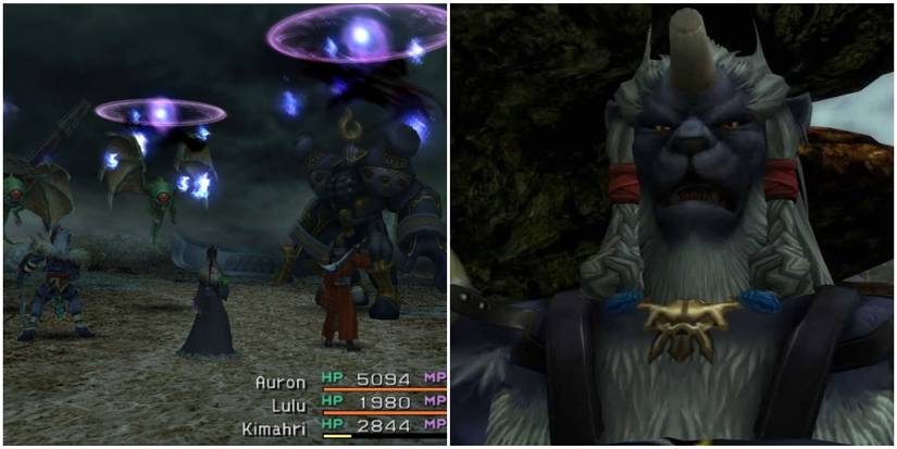 FF10 Kimahri Using Jinx