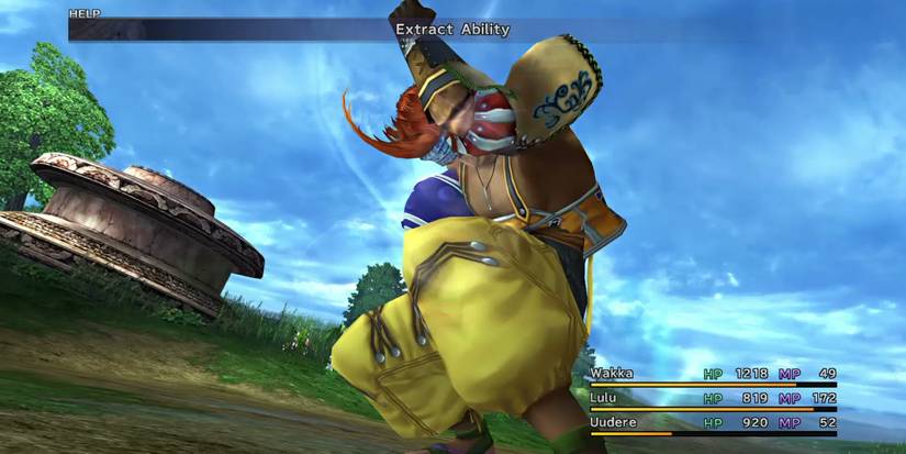 FF10 Wakka Extract Ability